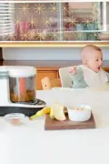 بخارپز و مخلوط‌کن سفید 6 ماه به بالا