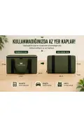 کیف بوزلوک ترمال 40 لیتری قابل‌جمع‌شونده برای پیکنیک، کمپ، ساحل و سفر با قابلیت حفظ دما