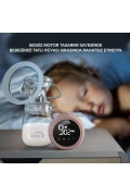 پمپ سینه شارژی AC-3010 با صفحه نمایش LCD و ویژگی بطری شیر