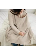پیشبند شیردهی 100% پنبه‌ای موسلین 65x100 سانتیمتر 2 لایه