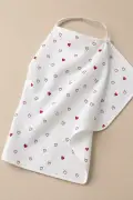 پوشش شیردهی دو لایه با بافت 100% پنبه – 70x100 سانتی‌متر، غیر قابل مشاهده