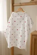 پوشش شیردهی دو لایه با بافت 100% پنبه – 70x100 سانتی‌متر، غیر قابل مشاهده