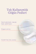 پد سینه آبی لاک 100 عددی