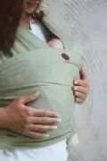 اسلینگ کشی پنبه‌ای درجه یک پریمیوم رنگ سبز زیتونی