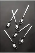24 عدد قاشق چای‌خوری لوکس (استیل ضد زنگ)