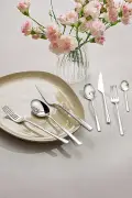 ست قاشق چنگال و چاقو 84 پارچه برای 12 نفر در جعبه