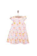 لباس دخترانه طرح گل داودی HelloBaby Basic