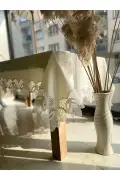 میز پوش دِرتسز با پارچه ضد لک مدل کایلا، میز پوش تک چایزلیک