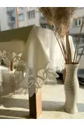 میز پوش دِرتسز با پارچه ضد لک مدل کایلا، میز پوش تک چایزلیک