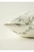 ست روتختی دو نفره پنبه‌ای لورن سبز (200x220 سانتی‌متر)