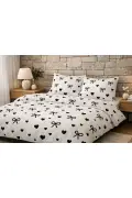 ست روتختی دو نفره با دو بالش مدل Basic Kolay Ütülenir 200 X 220 از 100% پنبه
