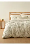 ست لحاف یک نفره پنبه‌ای لورن سبز (160x220 سانتی‌متر)