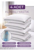 ۴ عدد بالش سیلیکونی با تهویه - سری DayCool - ۴ x ۸۰۰ گرم بالش سیلیکونی با تهویه
