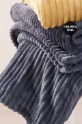 پتو تلویزیونی هالی ول‌سافت 140x190 سانتی‌متر - آنتراسیت