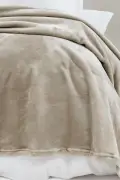 پتو دو نفره ول‌سافت اولنا - بژ