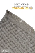 ست حوله جیلنا 4 عددی بژ %100 پنبه - 2 عدد حوله دست 50x90 و 2 عدد حوله حمام 70x140