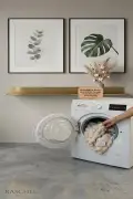روکش مبل پفکی 165x205 سانتی‌متر کرم قابل شستشو - روکش مبل