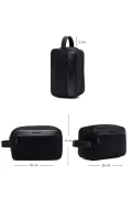 کیف دستی مردانه مشکی پارچه‌ای D-Pack مدل 25SBD30326F