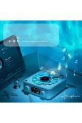 اسپیکر بلوتوثی نواستالژی با ساعت و پخش صدای 3D و طراحی ریترو