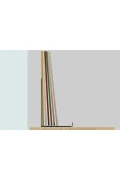نگهدارنده صفحه LP، نگهدارنده صفحه، قفسه صفحه، نگهدارنده عکس و کتاب فلزی مدرن و دکوری