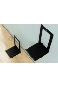 نگهدارنده صفحه LP، نگهدارنده صفحه، قفسه صفحه، نگهدارنده عکس و کتاب فلزی مدرن و دکوری