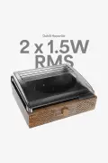 پیکاپ چوبی بلوتوثی با بلندگوی داخلی DB-9191 رستیک