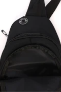 کیف کمری و دوشی ضد آب مشکی با ورودی USB و هدفون