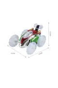 ماشین آکروباتیک کنترل از راه دور با چراغ و باتری