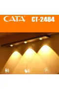لامپ کابینت بلّا اسلیم با سنسور حرکتی و دیمر مشکی