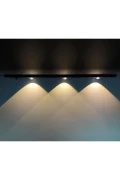 لامپ کابینت بلّا اسلیم با سنسور حرکتی و دیمر مشکی