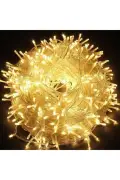 چراغ دکوری 100 لامپ LED با دوشاخه، چراغ درخت کریسمس 10 متری نور روز (قابل اتصال)