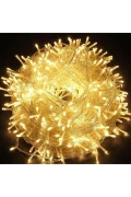 چراغ دکوری 100 لامپ LED با دوشاخه، چراغ درخت کریسمس 10 متری نور روز (قابل اتصال)