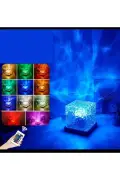 پروژکتور LED چراغ شب با تغییر رنگ 16 رنگی و کنترل از راه دور
