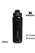 بطری چشمه 0.7 لیتر مشکی مات