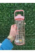 بطری آب شفاف با ظرفیت 2000 میلی‌لیتر - فاقد BPA