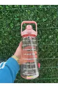 بطری آب شفاف با ظرفیت 2000 میلی‌لیتر - فاقد BPA