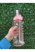 بطری آب شفاف با ظرفیت 2000 میلی‌لیتر - فاقد BPA