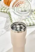 ترموس استار آیس پیپتلی استیل ضد نشت کرم 900 میلی لیتر
