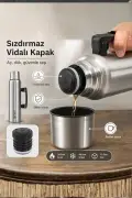 NT01 1.5 لیتری ترموس استیل با فناوری وکیوم دو جداره 24 ساعت گرم، 48 ساعت سرد و 72 ساعت محافظت از یخ