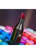 ست ماژیک دو سر ضخیم/نازک 168 رنگی - طراحی و نقاشی حرفه‌ای