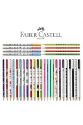 مداد رنگی ۱۲ عددی با کیفیت سیلکا-فتیح-آدل-فابر-هکساکام (مارک مخلوط)