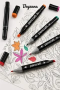 ست مداد رنگی حرفه‌ای ۲۴ عددی Pencraft، ست طراحی پروژه و معماری