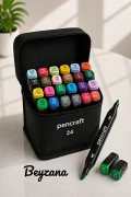 ست مداد رنگی حرفه‌ای ۲۴ عددی Pencraft، ست طراحی پروژه و معماری