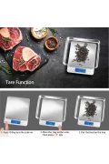 ترازوی دیجیتال حرفه‌ای حساس - 500 گرم / 0.01 گرم با صفحه نمایش LCD