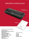 دستگاه لمینیت A230 (A4) و 40 عدد فیلم PVC هدیه