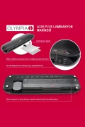 دستگاه لمینت A330 Plus 4in1set (A3) و 15 عدد فیلم PVC هدیه
