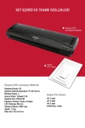 دستگاه لمینیت A330 (A3) + 15 فیلم PVC