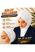 برچسب شفاف 5 میلی‌متری نوع کِلچیک 20 شریط 2000 عددی مناسب برای تفنگ حجاب و آرایشگاه