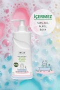 شامپو ژل مو و بدن بچه و کودک با عصاره اسطوخودوس 350 میلی لیتر - 100% طبیعی و ارگانیک با گواهی