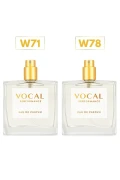 عطر زنانه (W71 & W78) ادو پرفیوم 50 میلی لیتر بسته 2 عددی